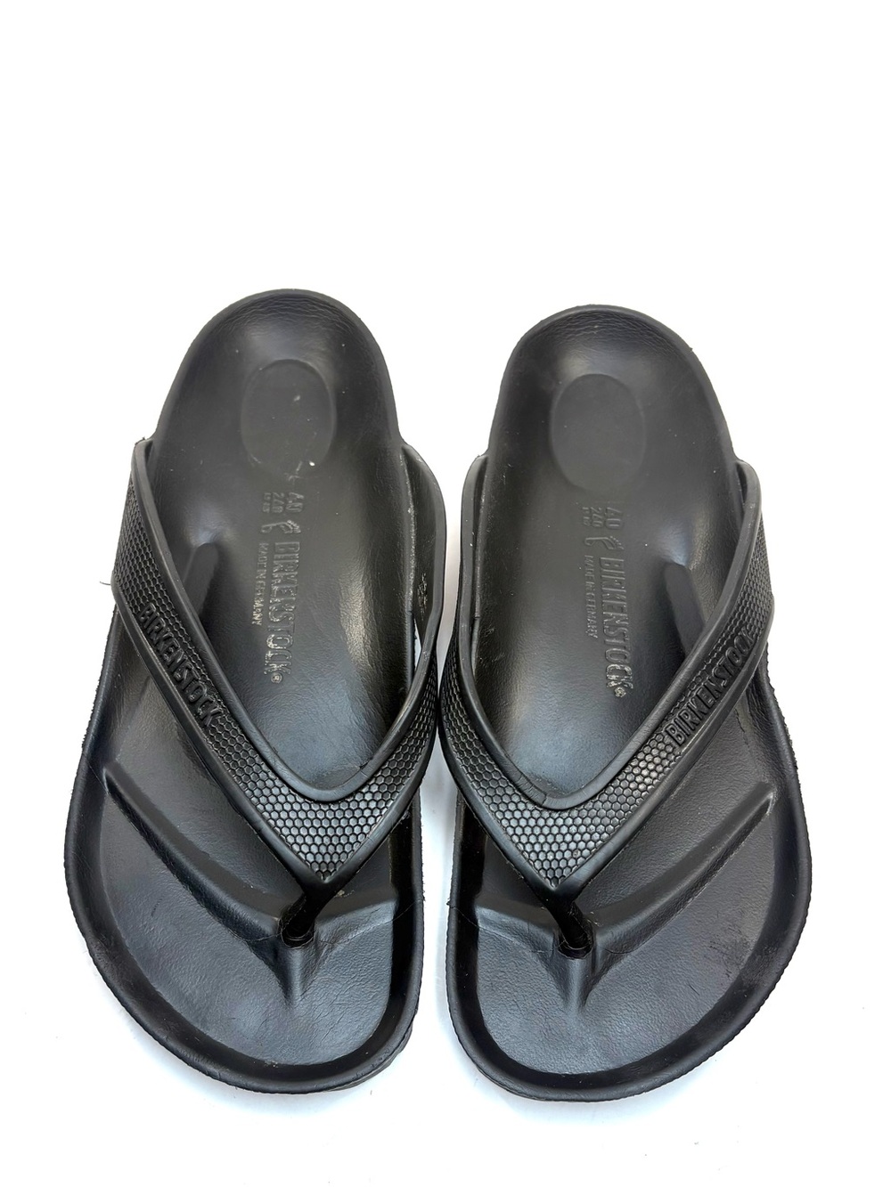 Birkenstock Honolulu Black EVA Thong Sandals | 40